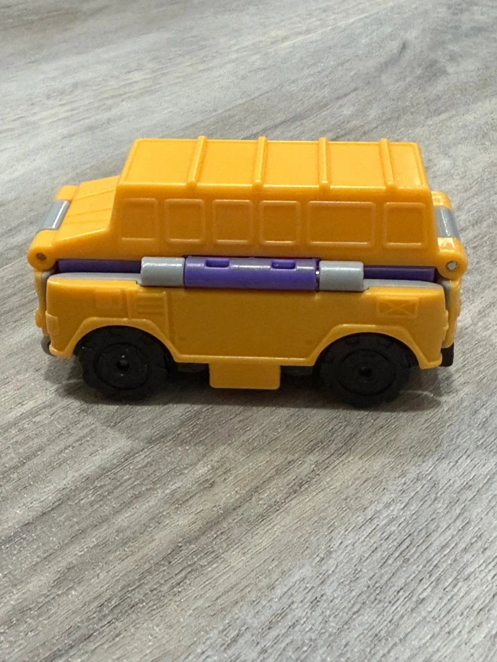 TransRacers 2-in-1 Flip Transforming Double Decker Bus Toy Vehicle